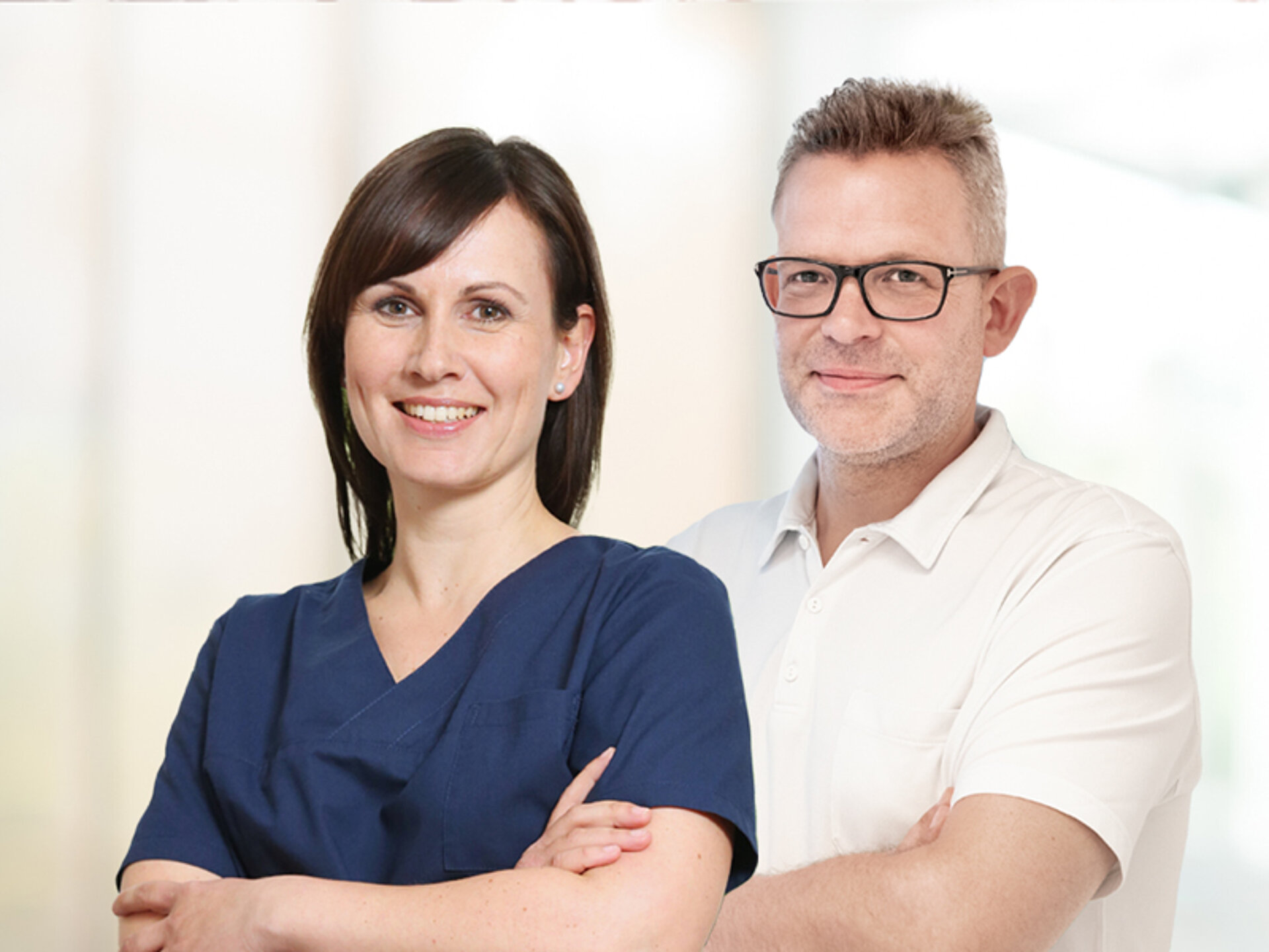 Dr. Juliane Knobloch und Hannes-Dietrich Höfer, Mitglieder im Virchowbund