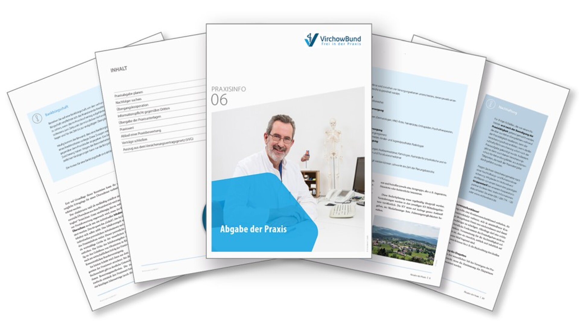 Vorschauansicht der Praxisinfo "Praxisabgabe"
